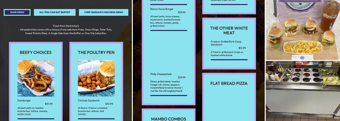 The Kozy Kitchen Menu