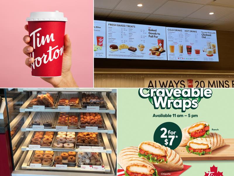 Tim Hortons Menu