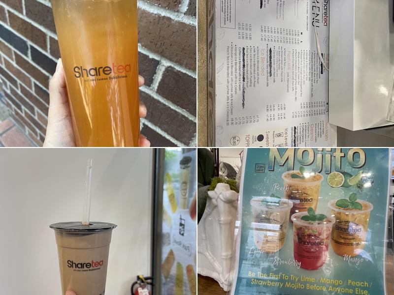 Sharetea ParkRoyal Menu