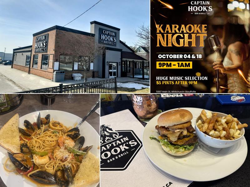 Captain Hooks Bar & Grill - Stouffville