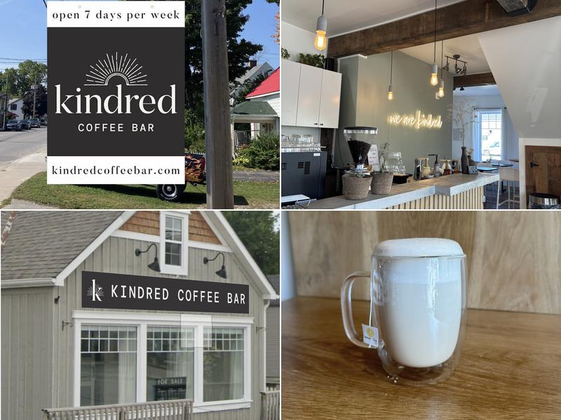 Kindred Coffee Bar 59 William St, Bobcaygeon
