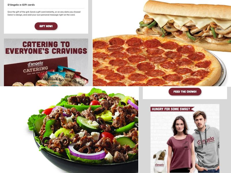 D'Angelo Grilled Sandwiches