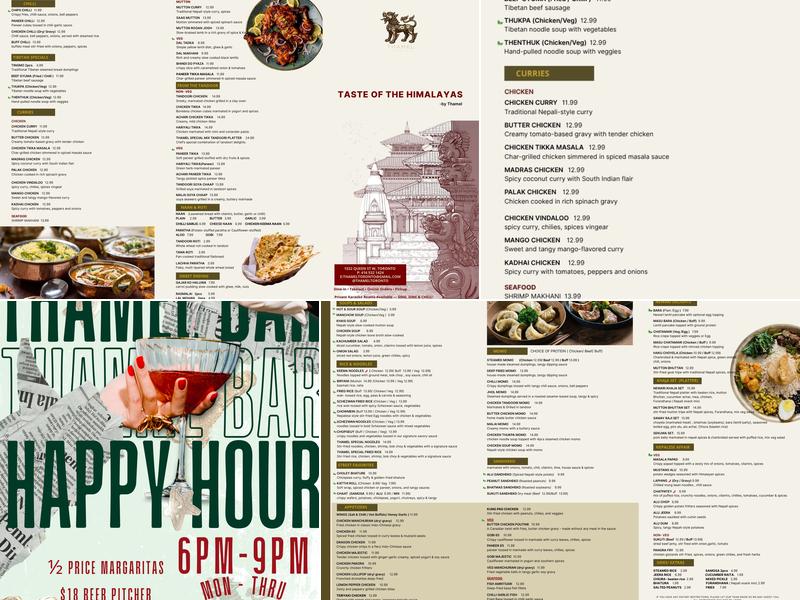 Thamel Kitchen + Bar - Cocktails, Beats & Karaoke Menu