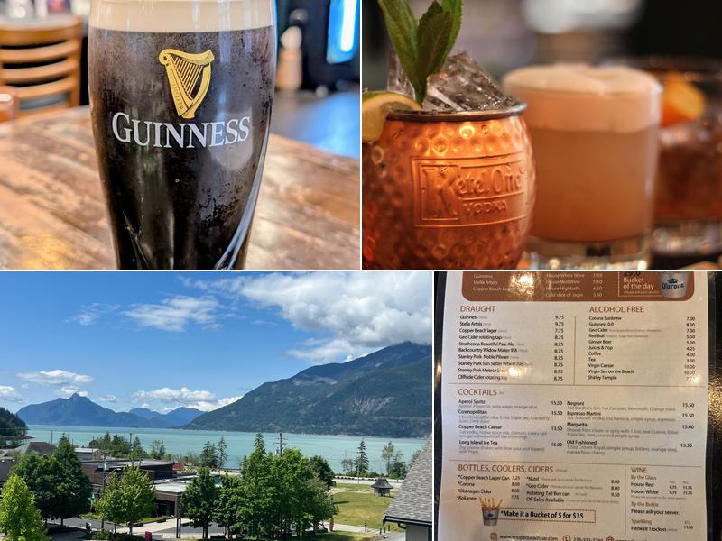 Copper Beach Bar + Kitchen Menu