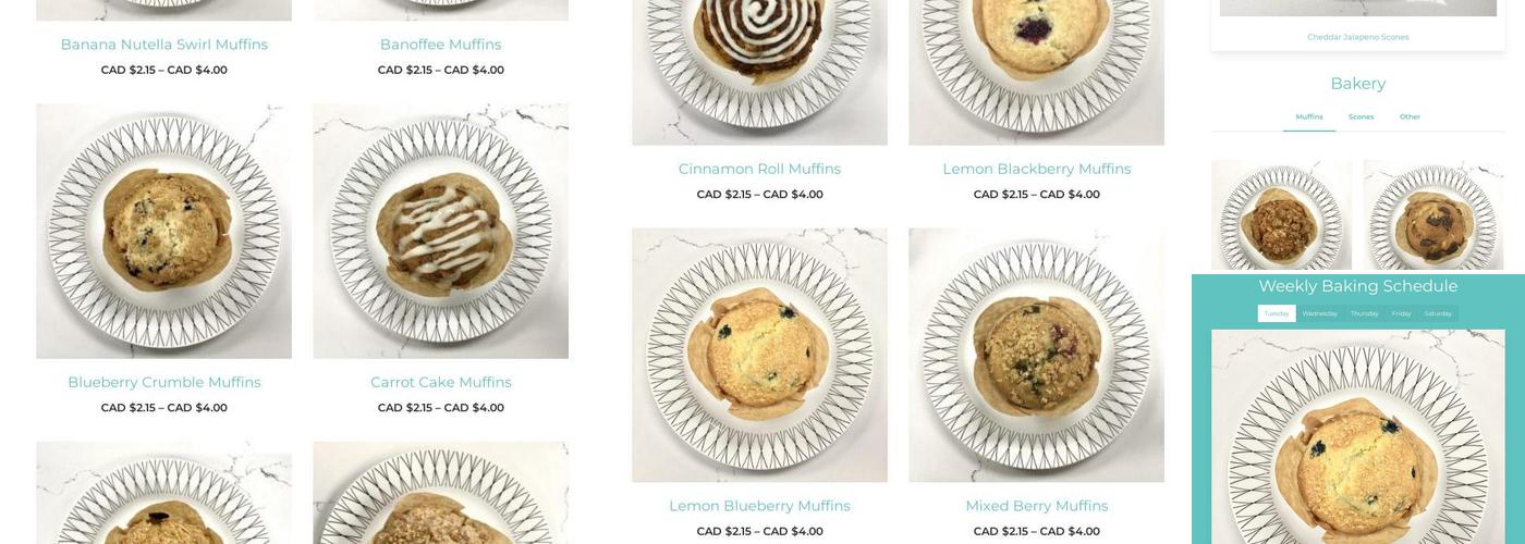 Cherry Birch General Menu