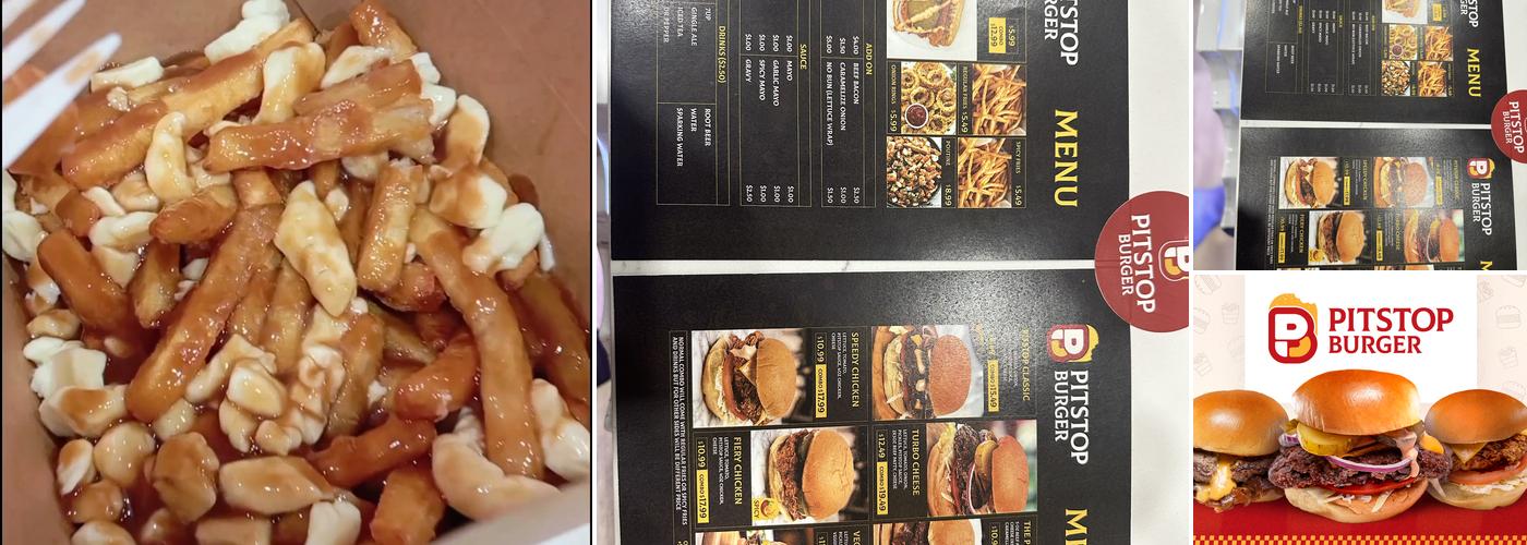 PitStop Burger Menu