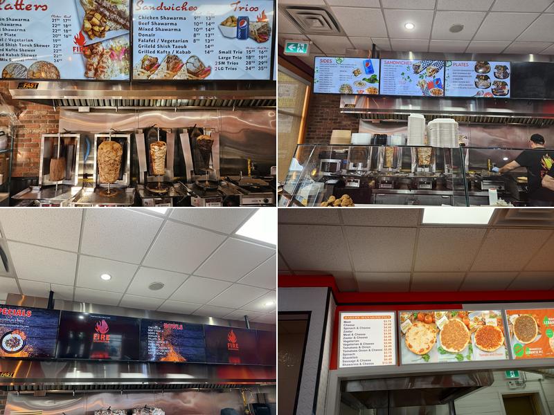 Fire Shawarma Menu