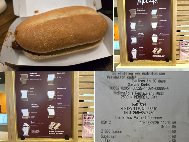 McDonald's Menu