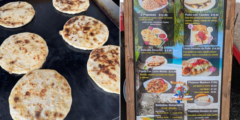 Sazón Catracho móvil Menu