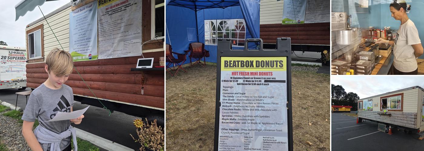 Beatbox donuts Menu