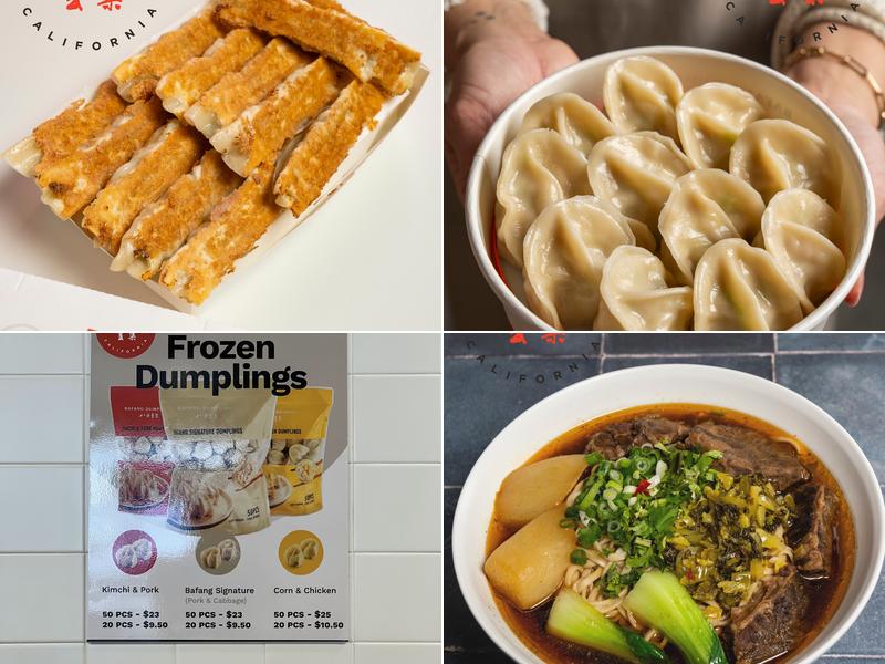 Bafang Dumpling Menu