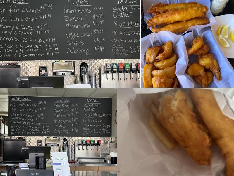 Ann's Fish & Chips Menu