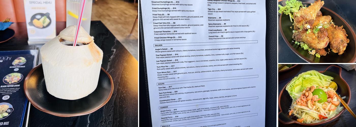 Som Boon Thai Kitchen Menu