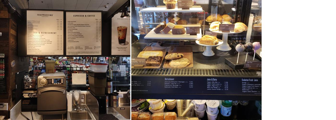 Starbucks Menu