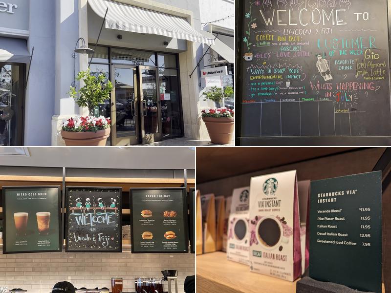 Starbucks Menu