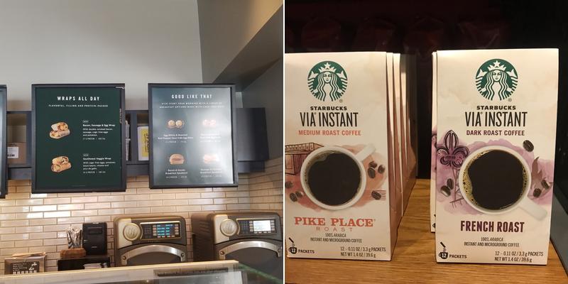 Starbucks Menu