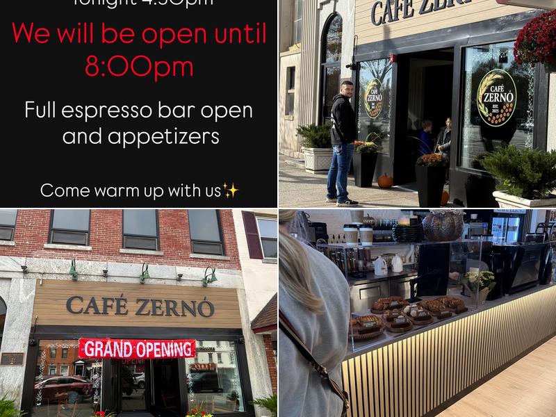 Café Zernó 34 Elm St, Westfield