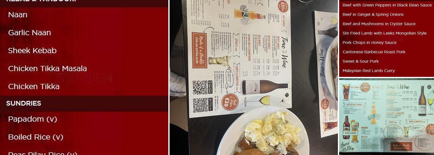 JRC Global Buffet Menu