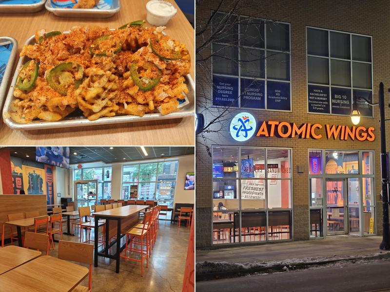 Atomic Wings 622 E Green St, Champaign