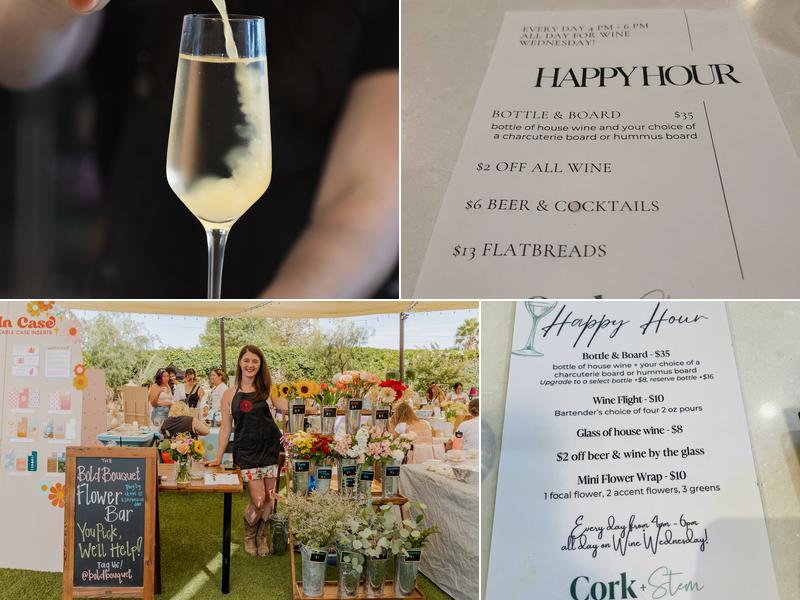 Cork & Stem Menu
