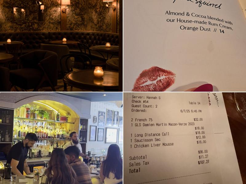 Bisous Menu