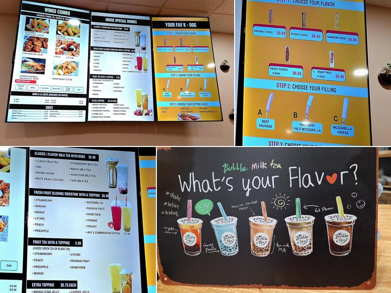 Wing Madness Menu