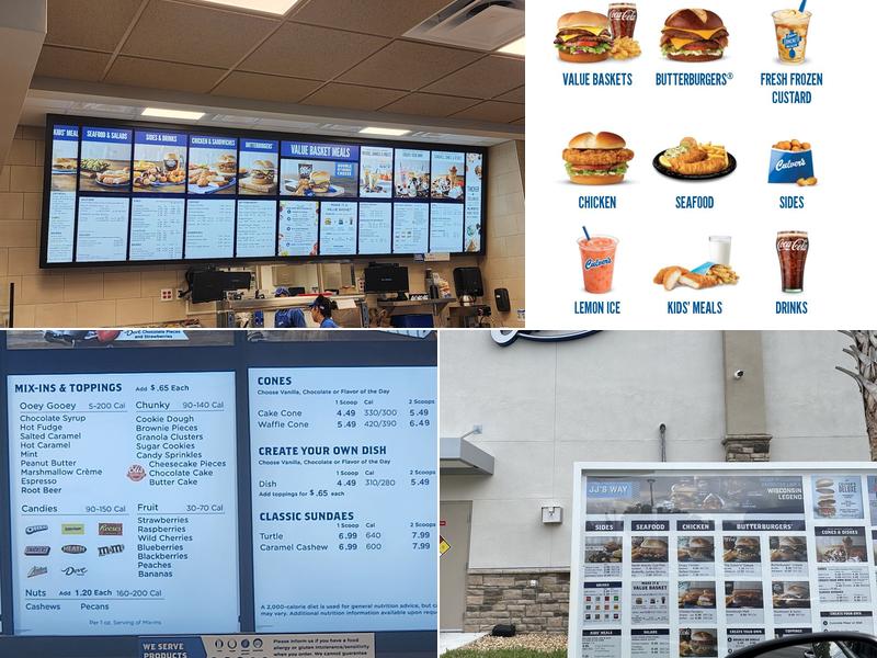 Culver’s Menu