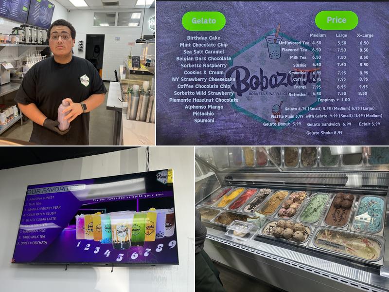 Bobazona Menu