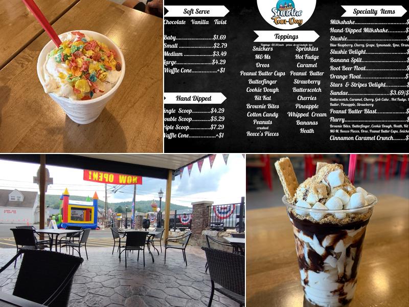 Sundae Fun-Day Menu