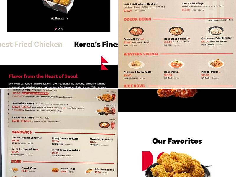 bb.q Chicken Beaverton Menu