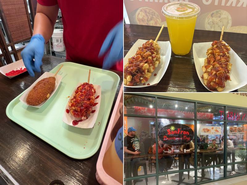 Sanfran Burrito N Korean Hotdog