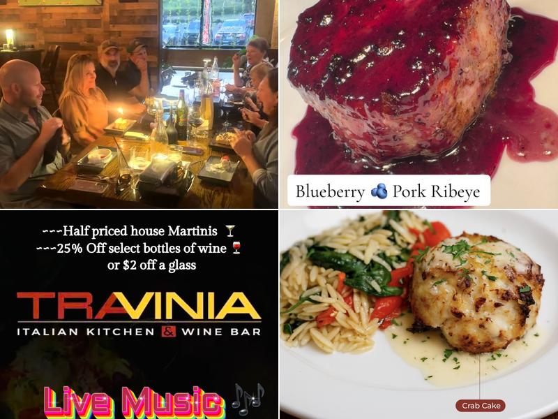 Travinia Menu