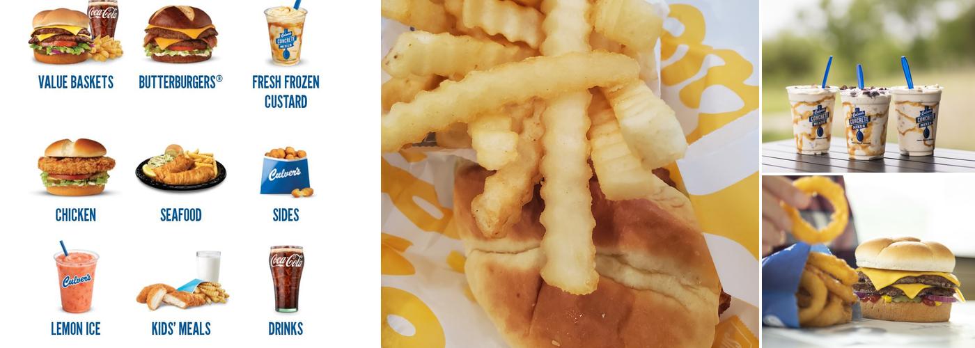 Culver’s Menu