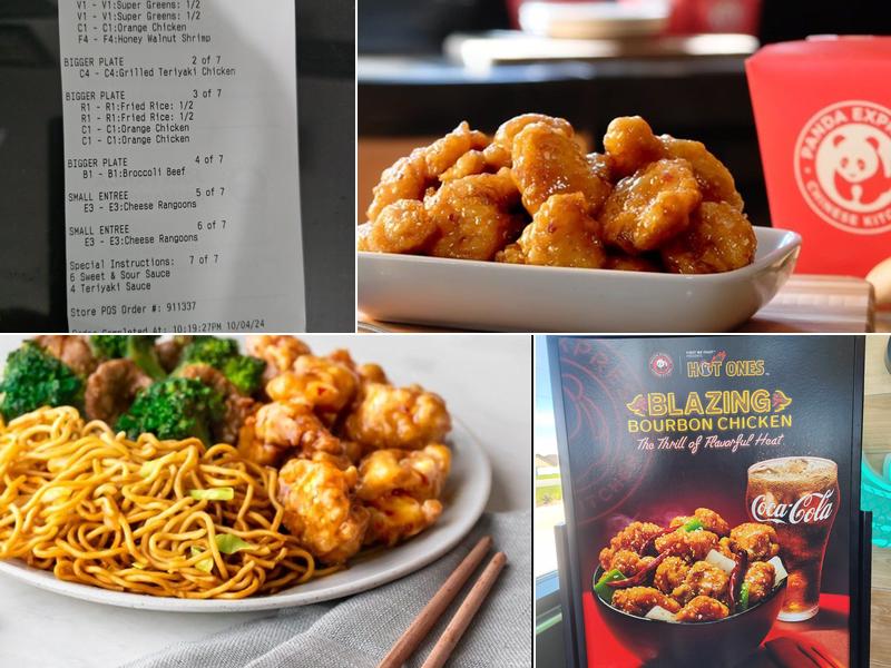 Panda Express Menu