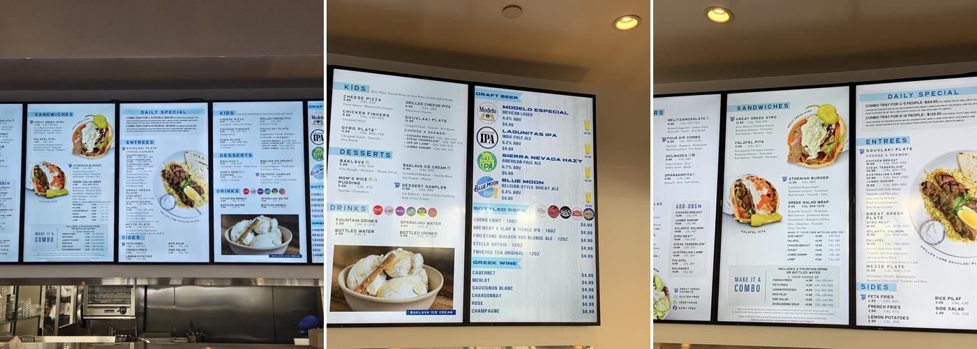 The Great Greek Mediterranean Grill - Irvine, CA Menu