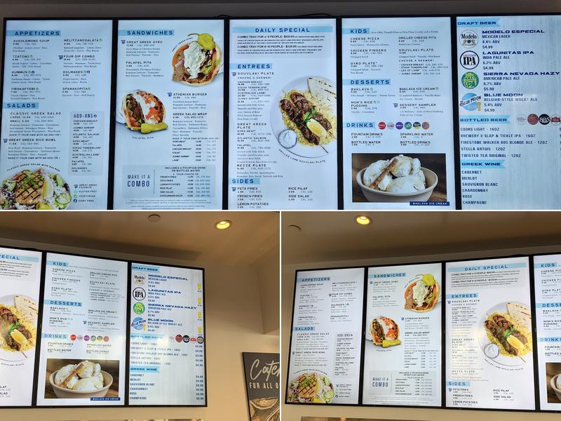 The Great Greek Mediterranean Grill - Irvine, CA Menu