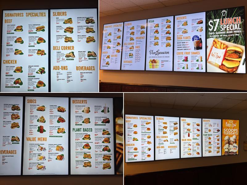 Holy Burger Oakland Gardens Menu