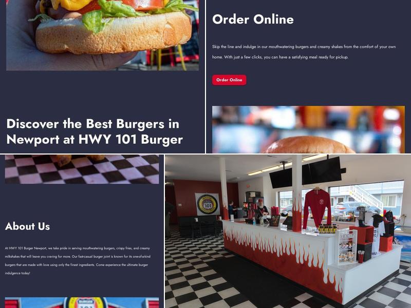 HWY 101 Burger Newport