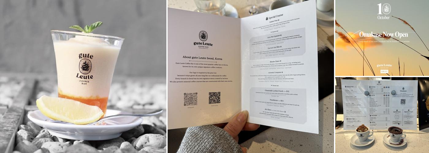 Gute Leute Menu