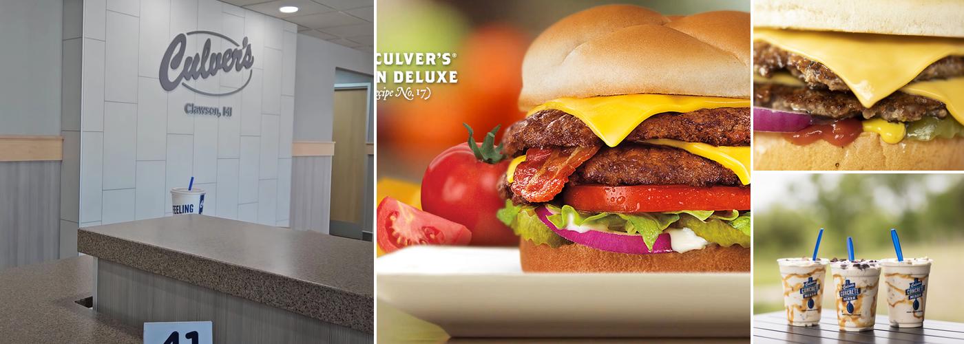 Culver’s Menu
