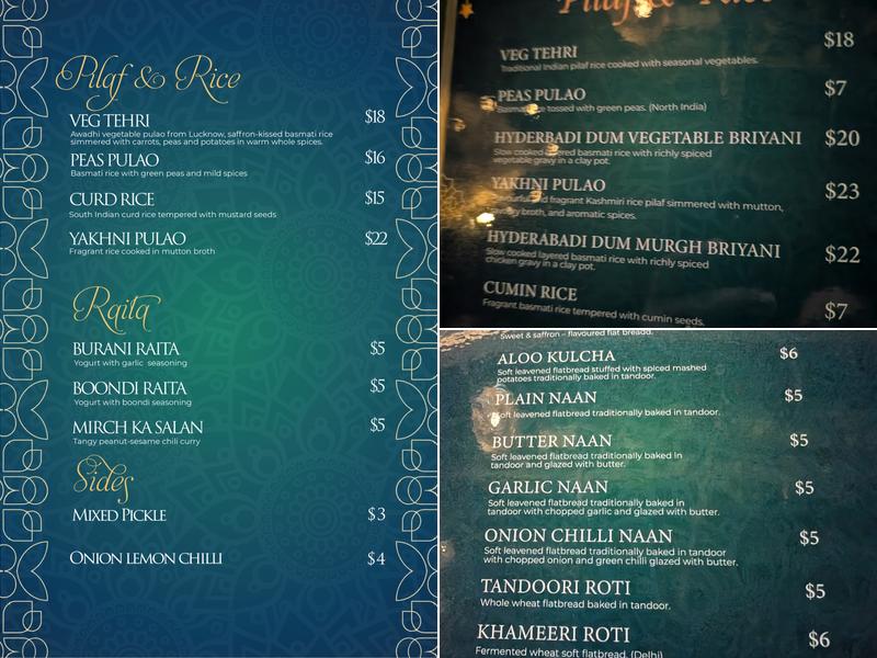 Jashn Menu