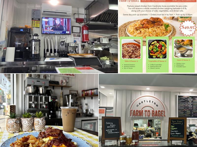 Castleton Farm To Bagel Menu