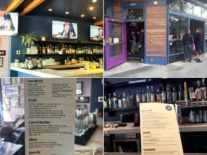 Rikki’s Menu