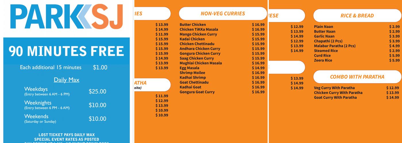 Biryani & Beyond Menu