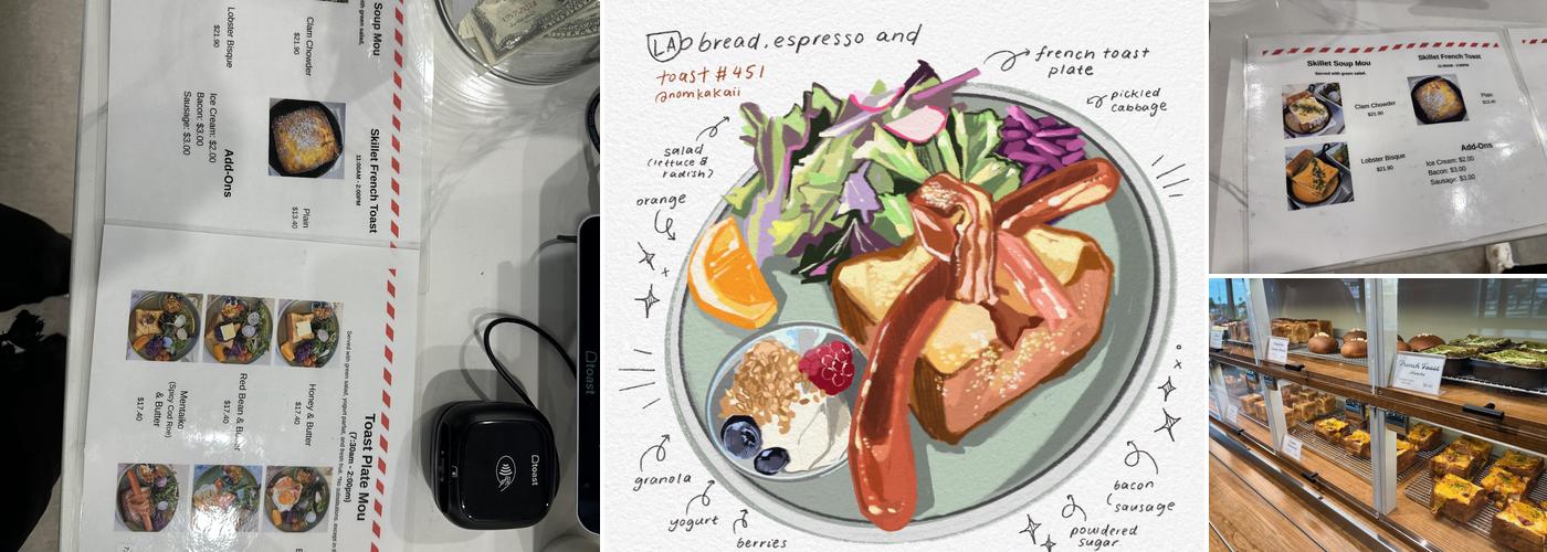 Bread, Espresso & Menu