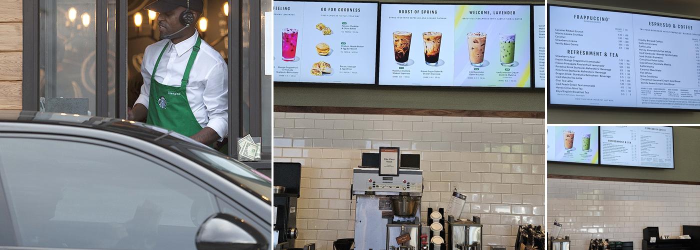 Starbucks Menu