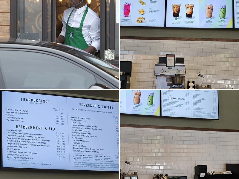 Starbucks Menu