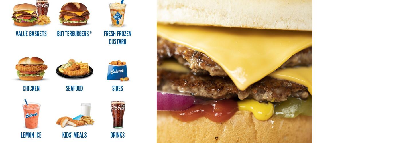 Culver’s Menu
