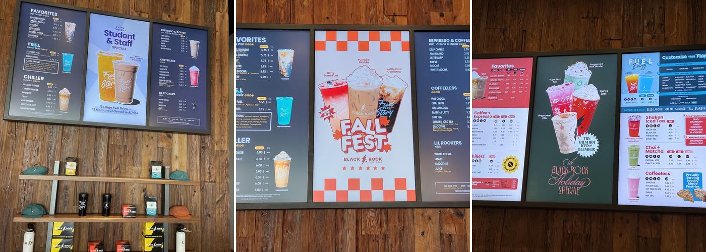 Black Rock Coffee Bar Menu