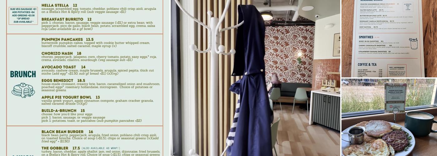 Ancora Cafe + Bakery Menu